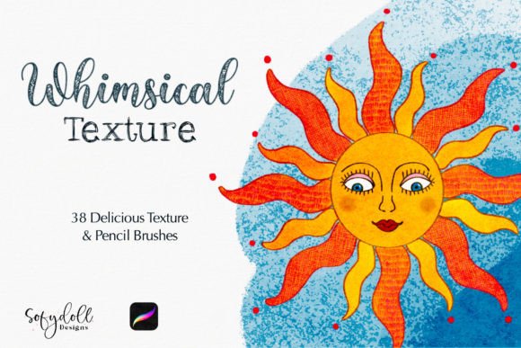 Bringing Hand-Drawn Charm to Digital Art with Whimsical Texture for Procreate