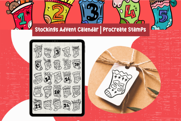 Design Your Own Christmas Stockings Advent Calendar