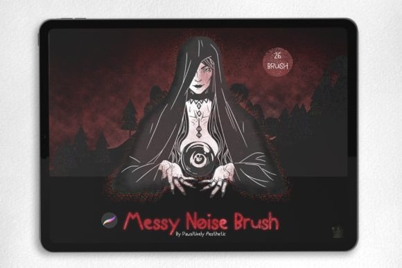 Elevating Digital Illustration: The Strategic Value of the Premium Grainy Brush Set for Procreate