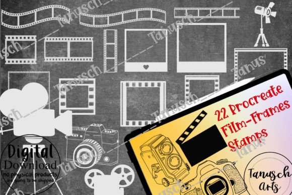 Film Frames Procreate Stamp Brush Set: A Practical Guide to Integrating Vintage Aesthetics into Your Digital Workflow