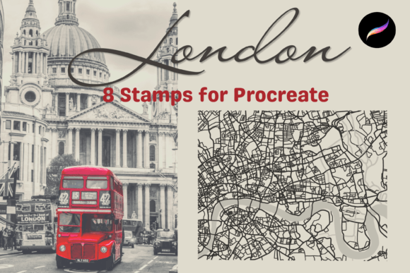 London Procreate Stamps Set: Strategic Digital Assets for Brand Consistency and Creative Efficiency