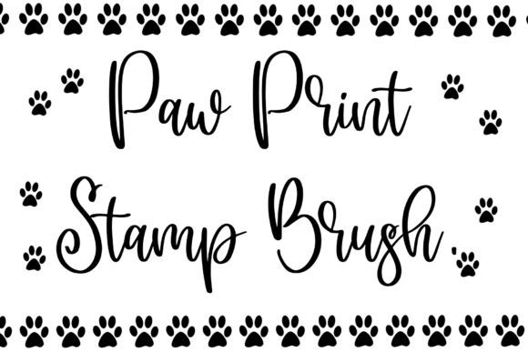 Mastering the Paw Print Stamp Brush