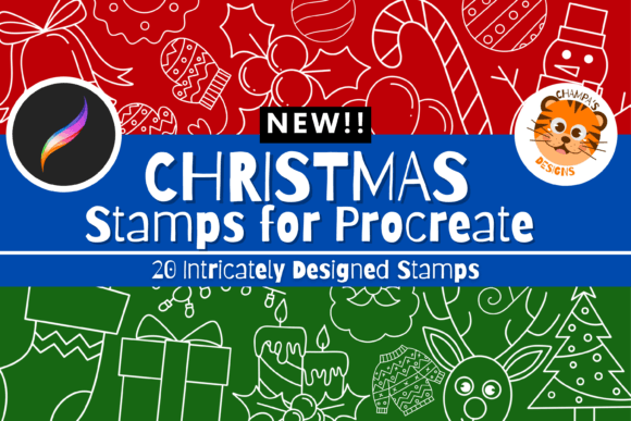 Maximizing Your Holiday Art with Christmas Stamps Procreate Brush Stamp