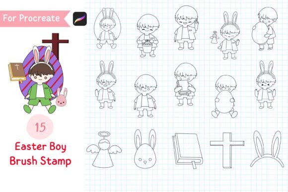Procreate Brush Stamp Easter Boy: A Practical Evaluation for Digital Artists