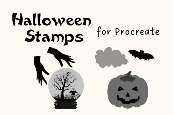 Spooky Creativity: Procreate Halloween Stamps