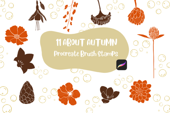 Strategic Visual Communication with the Procreate Brush Stamp About Autumn
